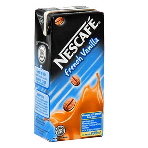 NESCAFE UHT FRENCH VAN 4 X 200 ML